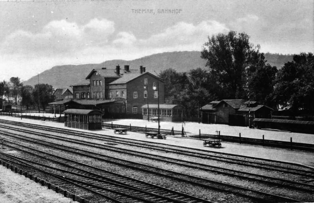 Themar Bahnhof 1920er
