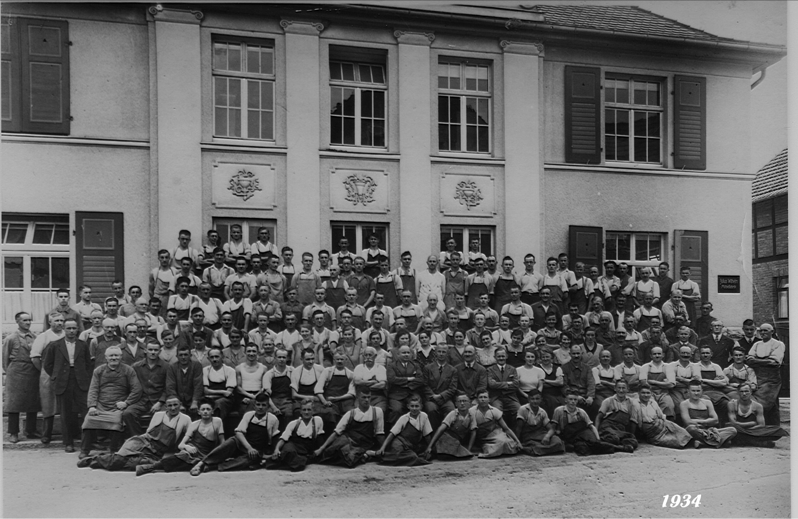 Möbelfabrik und Sägewerk August Möller Themar 1884 – 1948