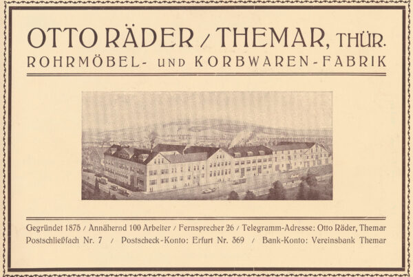 Möbelfabrik Otto Räder Themar