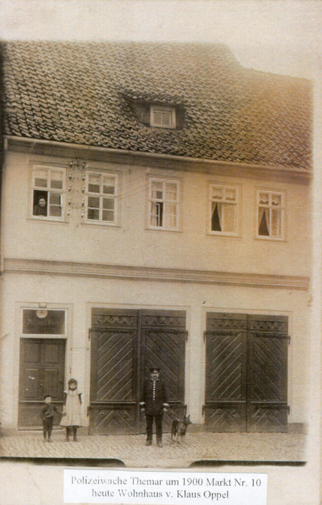 Polizeiwache Themar 1900