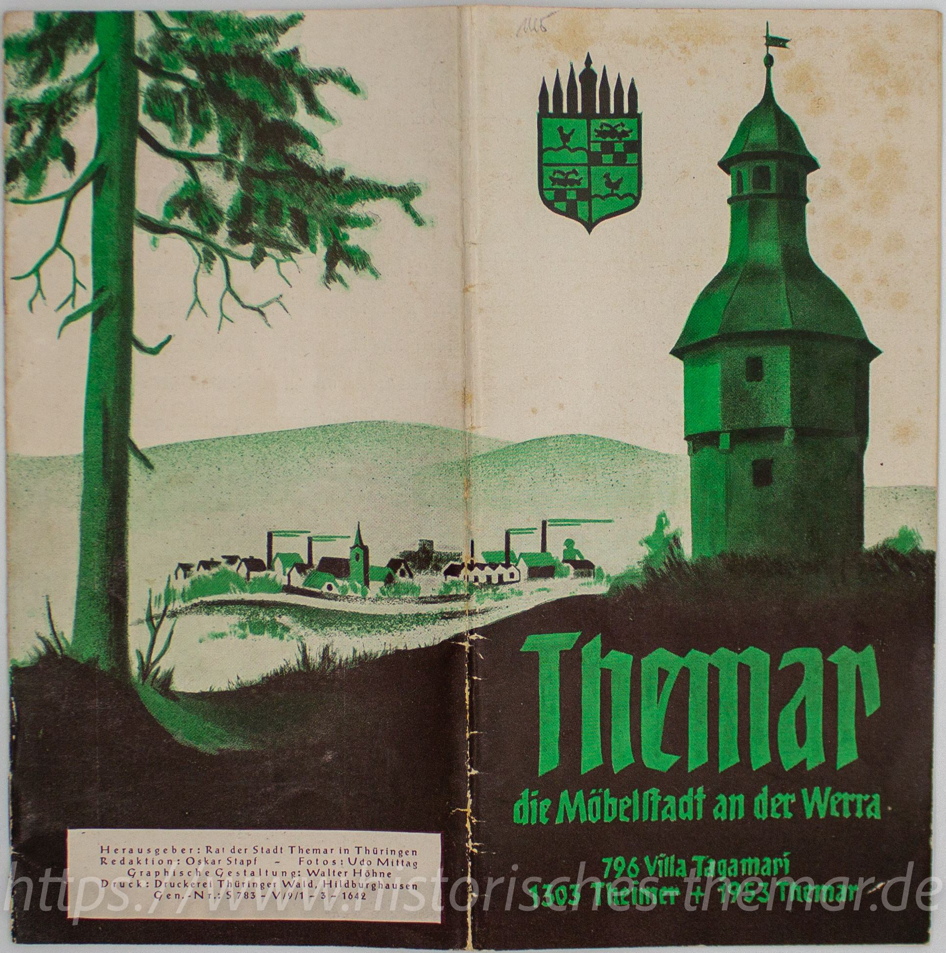 Themar die Möbelstadt an der Werra – eine Broschüre aus dem Jahr 1953