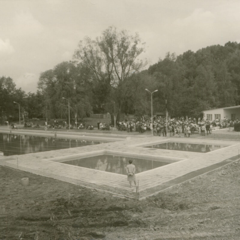 Eröffnung Schwimmbad Themar, Übersicht Schwimmbecken